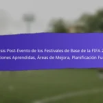 Retención de Participantes Tras los Festivales de Base de la FIFA 2025: Seguimiento, Compromiso, Construcción de Comunidad
