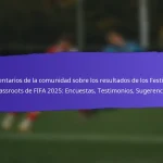 Accesibilidad en los Festivales Grassroots de FIFA 2025: Instalaciones, Transporte, Medidas de Inclusividad