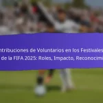 Representación Cultural en los Festivales Grassroots de FIFA 2025: Tradiciones locales, Actividades, Exposiciones