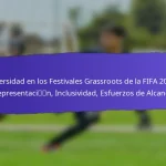 Comentarios de la comunidad sobre los resultados de los Festivales Grassroots de FIFA 2025: Encuestas, Testimonios, Sugerencias