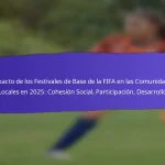 Impacto de la Cobertura Mediática en los Festivales de Base de la FIFA 2025: Visibilidad, Percepción, Resultados