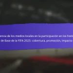 Rol de la tecnología en la participación comunitaria en los festivales de base de la FIFA 2025: aplicaciones, plataformas, retroalimentación