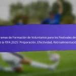 Impacto del clima en los festivales de base de la FIFA 2025: asistencia, actividades, experiencia del participante